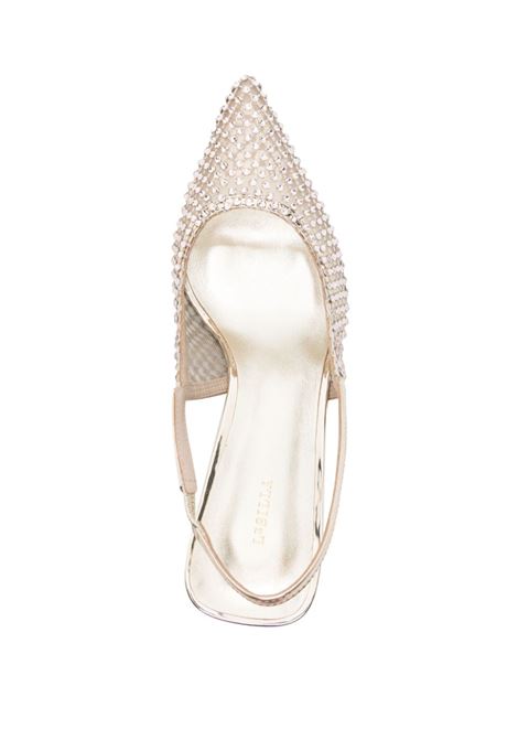 Gold chanel gilda 60mm slingback pumps Le silla - women LE SILLA | 2299U060G3PP907